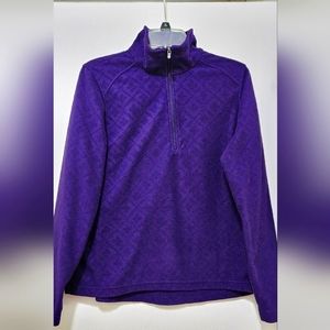 Land's End Women's Sweater Dark Purple Size M 10-12
